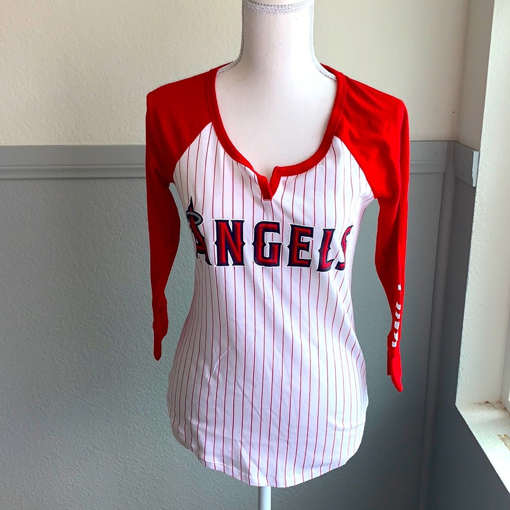 NWOT PINK Baseball tee